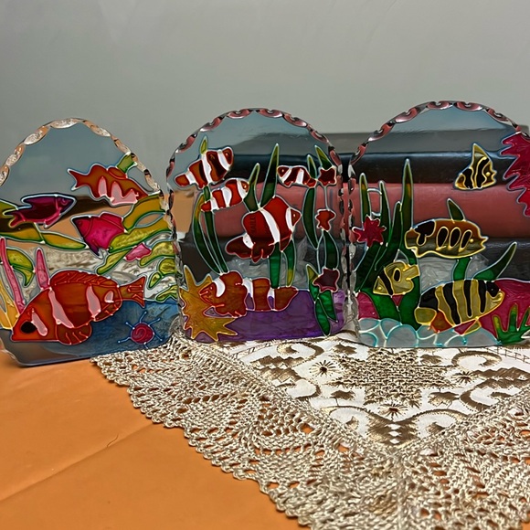 Vintage Handblown Candle Holder - Picture 3 of 10